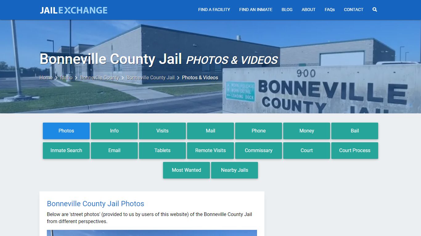 Photos & Videos - Bonneville County Jail, ID - Jail Exchange